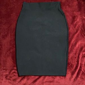 Black skirt